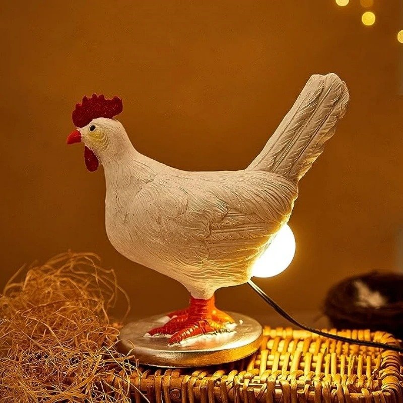 Chicken Egg Lamp USB Decorative 3D Chicken Night Light Chicken Egg Lamp USB Decorative 3D Chicken Night Light
