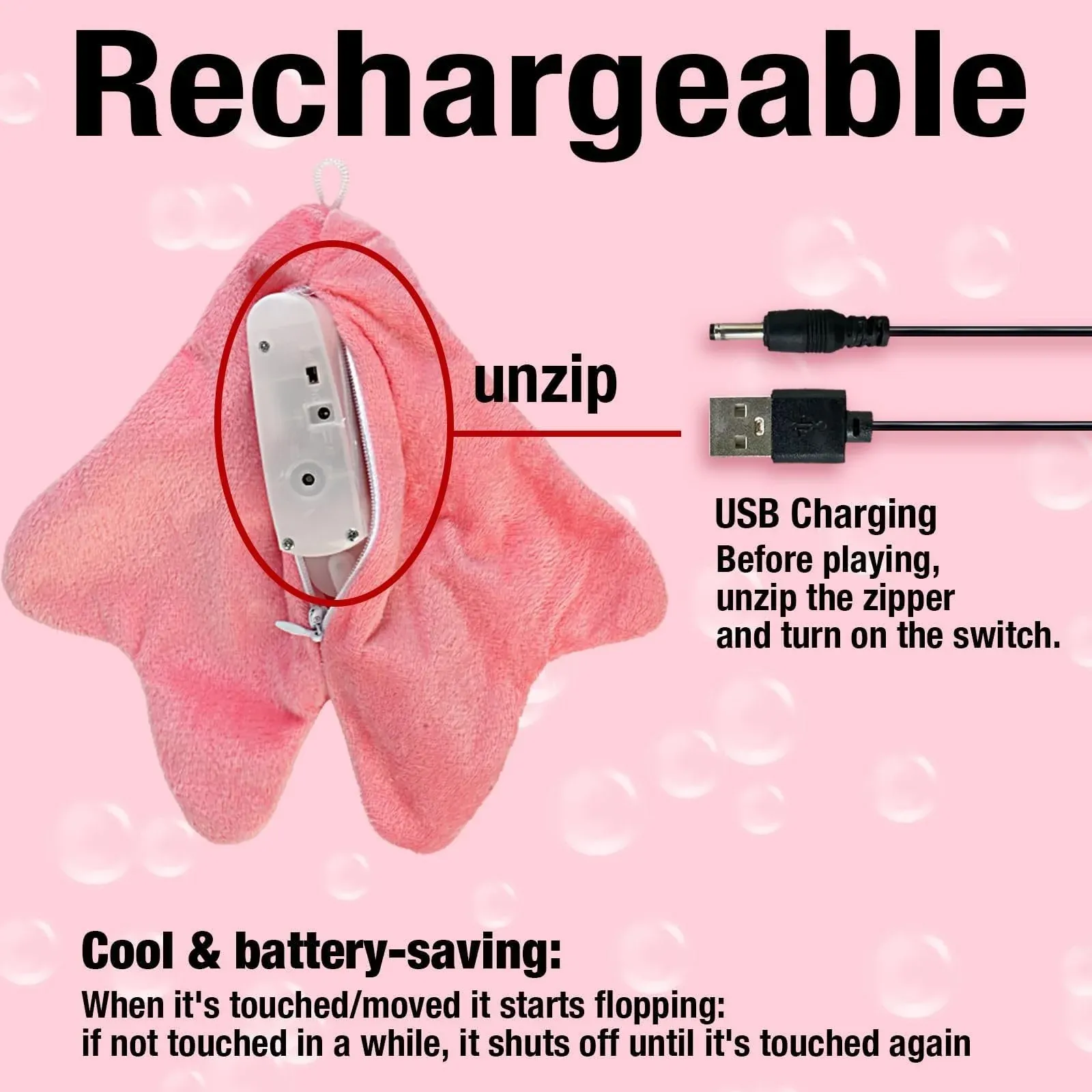 USB charging interactive starfish plu USB charging interactive starfish plu