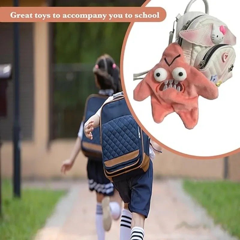 Funny angry starfish pendant for kids -- Funny angry starfish pendant for kids
