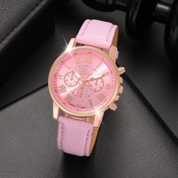 leather strap watch