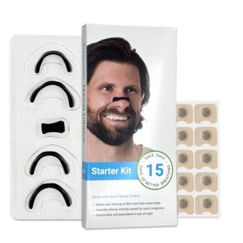 Magnetic nasal dilator full breathing kit