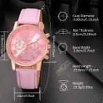 leather strap watch for women
