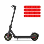 Reflective Stickers for Electric Scooter – Night Safety Accessories, Waterproof & Bright for Ninebot G30