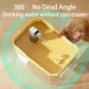 USB Cat Water Fountain – 1.5L Automatic Pet Water Dispenser with Filter & Quiet Pump | Transparent, Anti-Dry Burning - Product - Gallery View 2