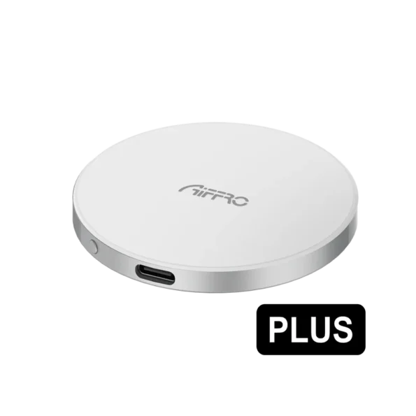 AIFFRO P10 Plus MagSafe SSD – Magnetic Portable Solid State Drive, Lightning & Type-C Compatible, Up to 2000MB/s