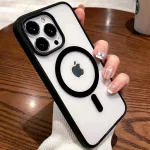 MagSafe Magnetic Wireless Charging Case for iPhone 16 15 14 13 12 11 Pro Max Plus Mini Clear Hard Acrylic Cover