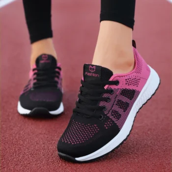 2024 Women Sport Shoes Fashion Platform Sneakers Ladies Spring Winter Flats Running Shoes for Woman "
