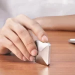 Flipo Flip Fidget Toy – Alloy Kinetic Desk Spinner for Adults & Kids | Anti-Stress Office Toy, Rotating & Rolling Desktop Game