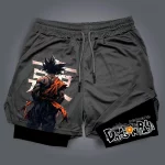2025 DBZ Athletic Shorts – Official Shonen Jump Dragon Ball Z Collection | Lightweight Sweat-Wicking Cosplay & Gym Wear