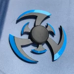 Ninja Metal Fidget Spinner | Stress Relief Hand Spinner with R188 Bearing | Creative Toy for Adults & Kids