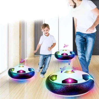Hover Soccer Ball Toy for Kids – Electric Floating Football with LED Lights & Music Indoor Outdoor Game