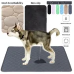 Winter Dog Pee Pad Reusable & Washable – Waterproof Absorbent Puppy Training Urine Mat for Floor, Sofa & Car Seat