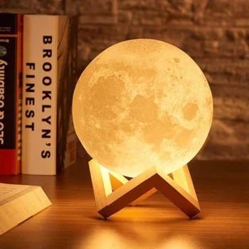 LED Moon Night Light – Galaxy Moon Lamp for Kids Bedroom & Birthday Gifts
