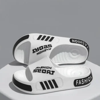 Unisex EVA Slide Slippers – Trendy Large-Size Non-Slip Summer Slides for Men & Women