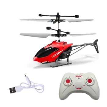 Mini RC Drone for Kids – Rechargeable Remote Control Helicopter | Safe, Fall-Resistant Flying Toy for Children