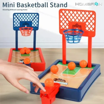 Mini Basketball Game – Desktop Tabletop Basketball Set for Office, Travel & Home Fun