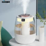 Professional Large Capacity Air Humidifier – Double Spray Port Cool Mist Maker for Home, Office & Bedroom