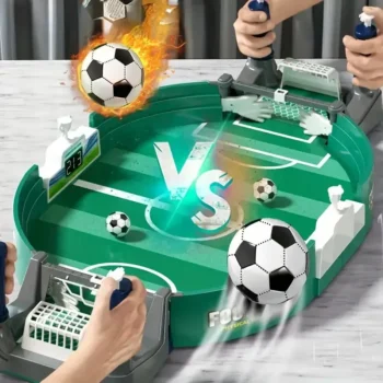Table Football Game – Two-Person Tabletop Soccer Game for Kids & Adults, Parent-Child Interactive Puzzle Sports Toy