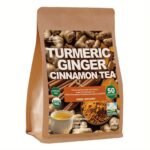 Turmeric Ginger Cinnamon Tea – Natural Herbal Tea Sugar Free & Caffeine Free