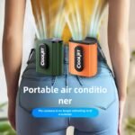 Powerful Portable Neck Fan – Ultra Cooling Waist Fan with Long Battery Life for Outdoor Work & Camping