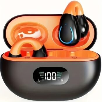 Powerful Open Ear Wireless Earbuds – Ultimate Comfort & Crystal Clear Calls for Active Lifestyles