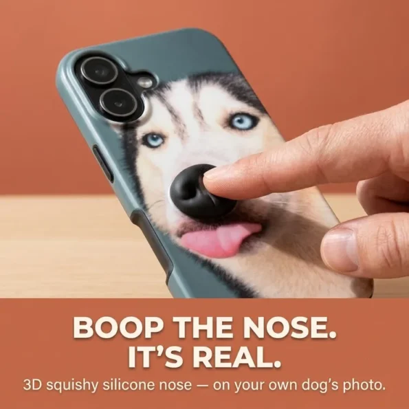 Custom Dog Nose Phone Case