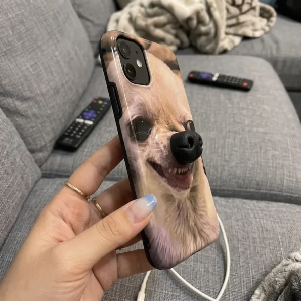 Squishy Nose Bump Phone Case